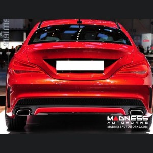 Mercedes-Benz CLA-Class Rear Bumper Lip - Carbon Fiber